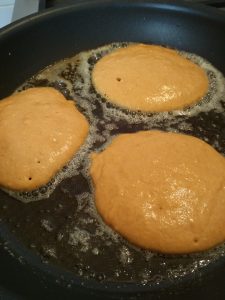 coconut pumpkin pancakes