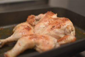 Pan roasted chicken