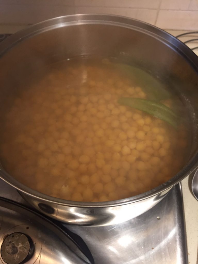 Cooking The Chickpeas