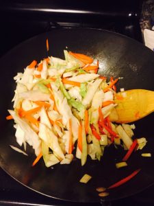 stir-frying-veggies
