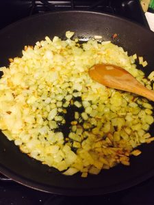 sauteing-the-onions