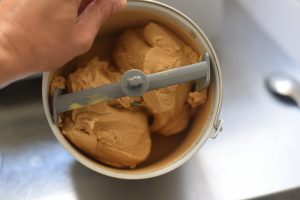 Salted caramel ice cream