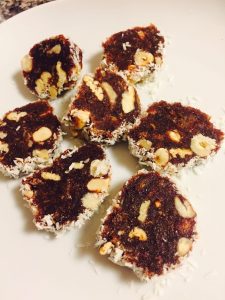 Dates And Nuts Roulade