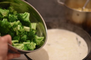 Creamy Broccoli Fettuccine recipe