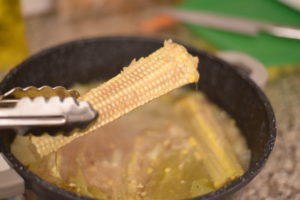 Mexican corn soup