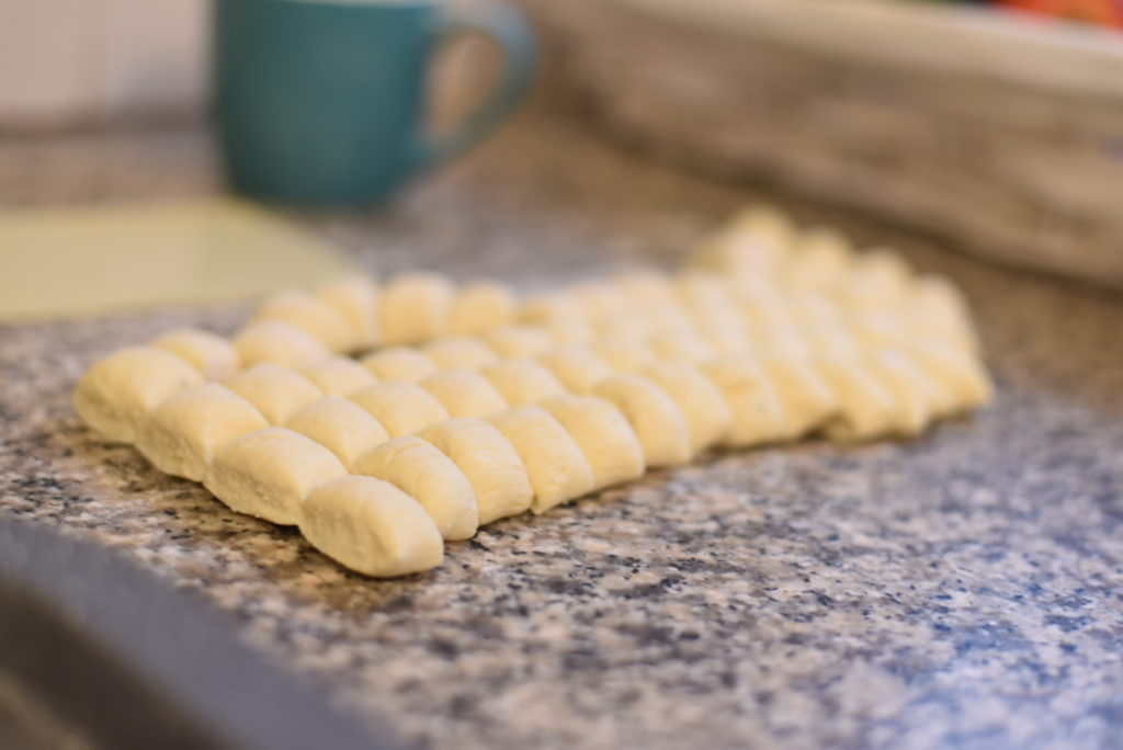 Homemade Ricotta Gnocchi getting the perfect Gnocchi texture